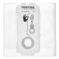 Festool 204308 Selfclean Filter Bag SF-FIS-CT Mini/Midi-2/5 Pack of 5