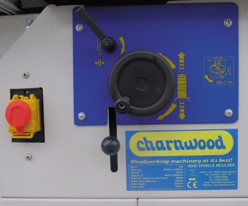Charnwood W030 Spindle Moulder with Sliding Carriage
