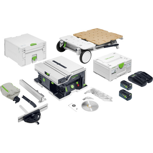 Festool Cordless Table Saw CSC SYS 50 EBI-Set