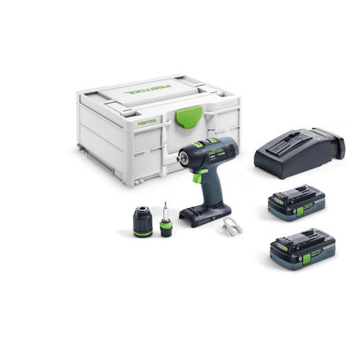 Festool T 18+3 HPC 4,0 I-Plus Drill Driver