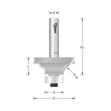 Image of Rounding Over Cutters with Bearings