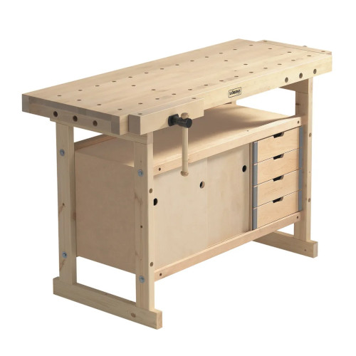Sjobergs Nordic Plus 1450 Bench & 0042 Storage Module