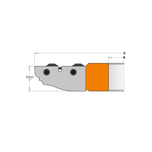 CMT 694.012.30 Raised Panel Head