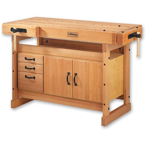 Sjobergs Scandi Plus 1425 Bench & SM03 Storage Module