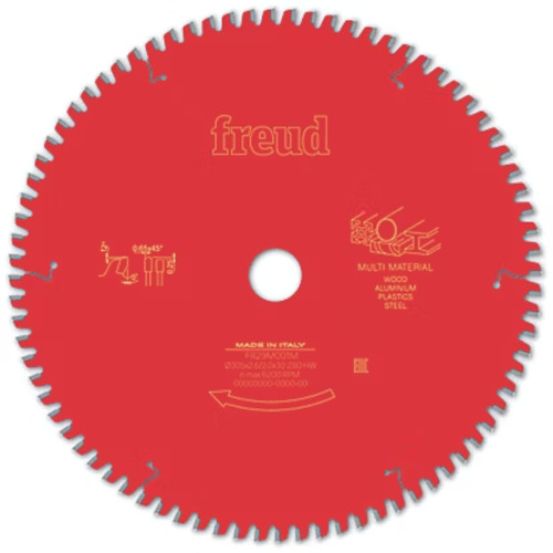 Freud 305mm x 30mm x 80T Multi Material Saw Blade