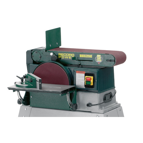Record Power BDS250 10" x 6" Belt & Disc Sander