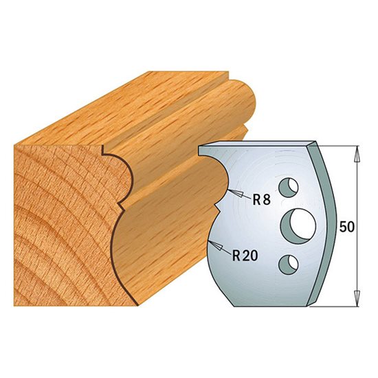 NSS 690.502 50x4mm HSS Profile Cutters