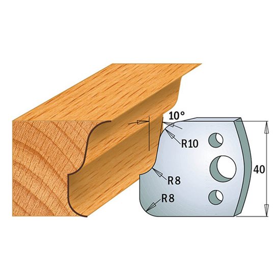 NSS 691.059 40x4mm HSS Profile Limiters