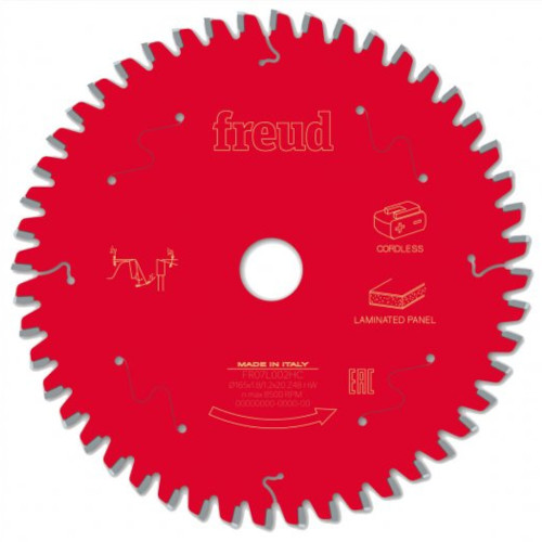 165 x 20 x 48T NEG Freud Pro Circular Saw Blade FR07L002HC