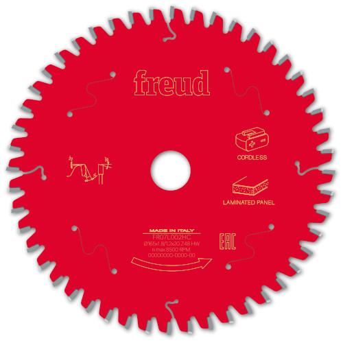 Freud Pro 165mm x 20 x 48T LAM Circular Saw Blade