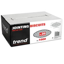 1000 x No.20 Wooden Biscuits