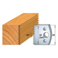 CMT 690.117 40x4mm HSS Profile Cutters