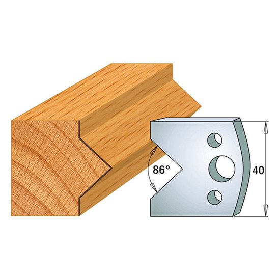 NSS 690.034 40x4mm HSS Profile Cutters