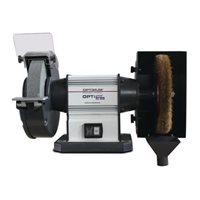 Optimum OPTIgrind GU 18B 175x25mm dia Combi grinder 230V