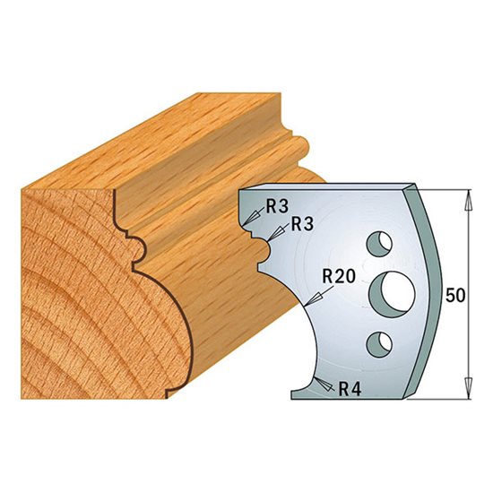 NSS 690.501 50x4mm HSS Profile Cutters