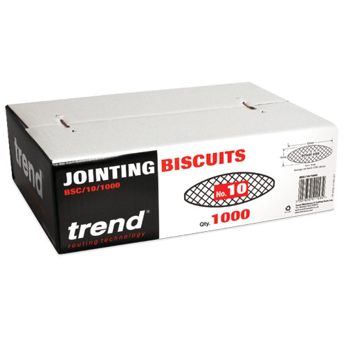 1000 x No.10 Wooden Biscuits