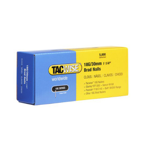 Tacwise 18G/30mm Brad Nails
