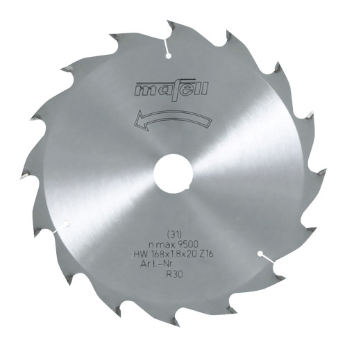 Mafell 168 x 1,2/1,8 x 20 mm x 16 teeth
