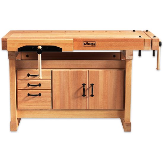 Sjobergs Elite 1500 Cabinetmaker's Bench & SM03 Storage Module