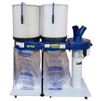 Charnwood W792/3CF Professional 3hp 415v Dust Extractor With Cartridge Filter