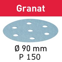 Festool Abrasive sheet Granat STF D90/6 P150 GR/100
