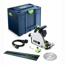 Festool Limited Edition 100 years plunge-cut saw TS 60 KEBQ-Plus 100Y 230V & 1400 Rail