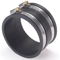 Charnwood 100FC Flexible Cuff with 2 Hose Clamps 100mm (4″) Diameter