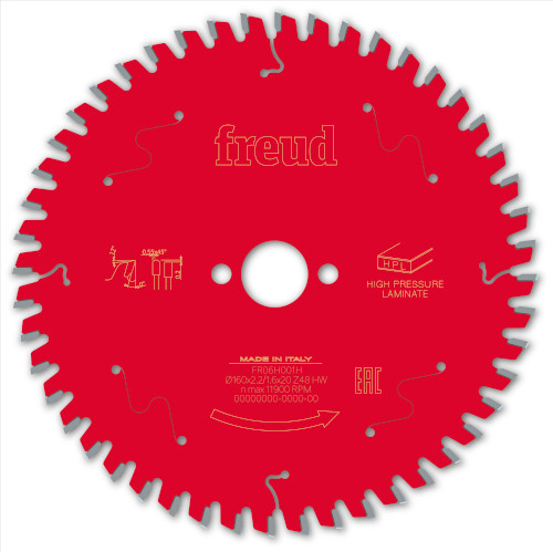 160 x 20 x 48T HPL Freud Pro Circular Saw Blade FR06H001H