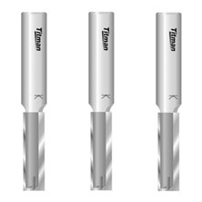 Titman H122 x 1/2" Pack of 3 Straight Fluted Router Cutter