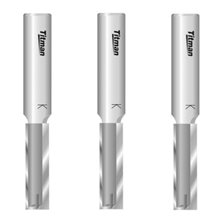 Titman H122 x 1/2" Pack of 3 Straight Fluted Router Cutter
