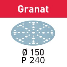 Festool Abrasive sheet Granat STF D150/48 P240 GR/100