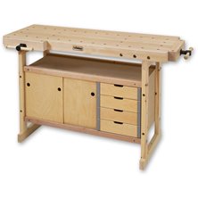 Sjobergs Nordic Plus 1450 Bench & 0042 Storage Module