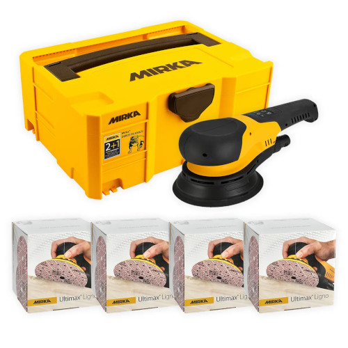 Mirka DEROS RS 600 230V with Ultimax Ligno
