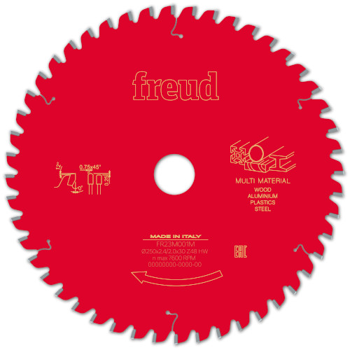 Freud 250mm x 30mm x 48T Multi Material Saw Blade