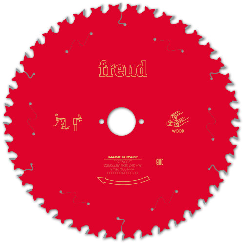 Freud Pro 250mm x 30 x 40T Circular Saw Blade