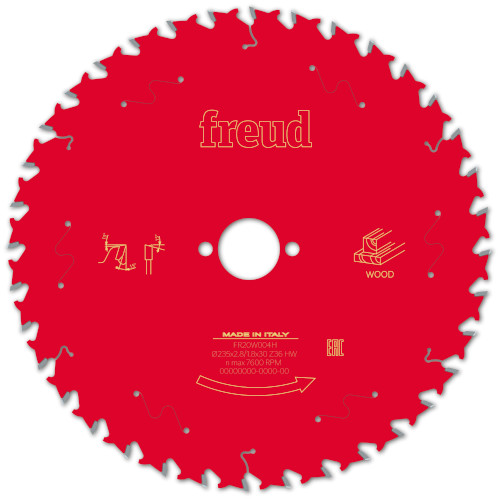 Freud Pro 235mm x 30 x 36T Circular Saw Blade