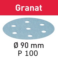 Festool Abrasive sheet Granat STF D90/6 P100 GR/100