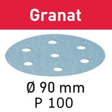 Festool Abrasive sheet Granat STF D90/6 P100 GR/100