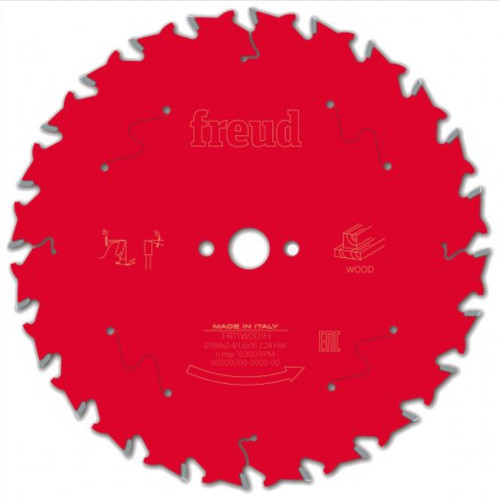 184 x 16 x 24T Freud Pro Circular Saw Blade FR11W001H