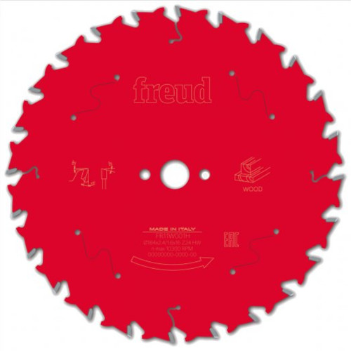 184 x 16 x 24T Freud Pro Circular Saw Blade FR11W001H