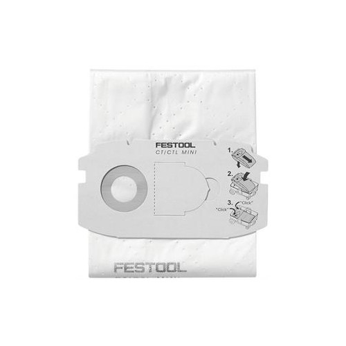 Festool 496187 CT26 Self Clean Filter Bags