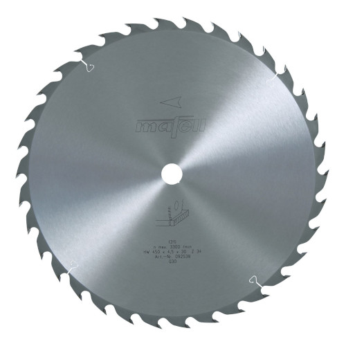 Mafell 450 x 2.5/4.5 x 30 mm x 34 teeth